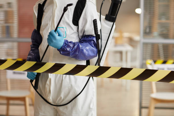 Professional Infectious Disease Decontamination technician working in Ellsworth, ME